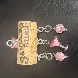 Handmade Wine cork ornament